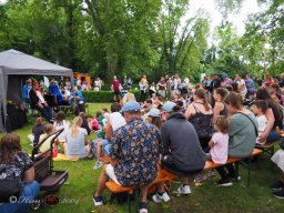 Pierre Mardue im Wasserschloss Kottingbrunn am 16. Juni  2024